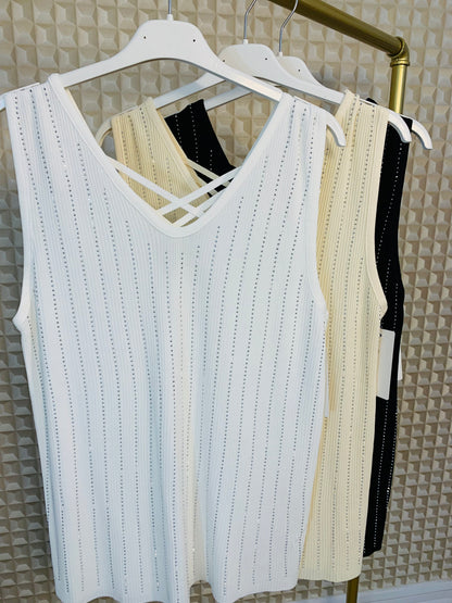 Diamanté Vest