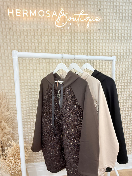 Sparkle Hooded Jacket