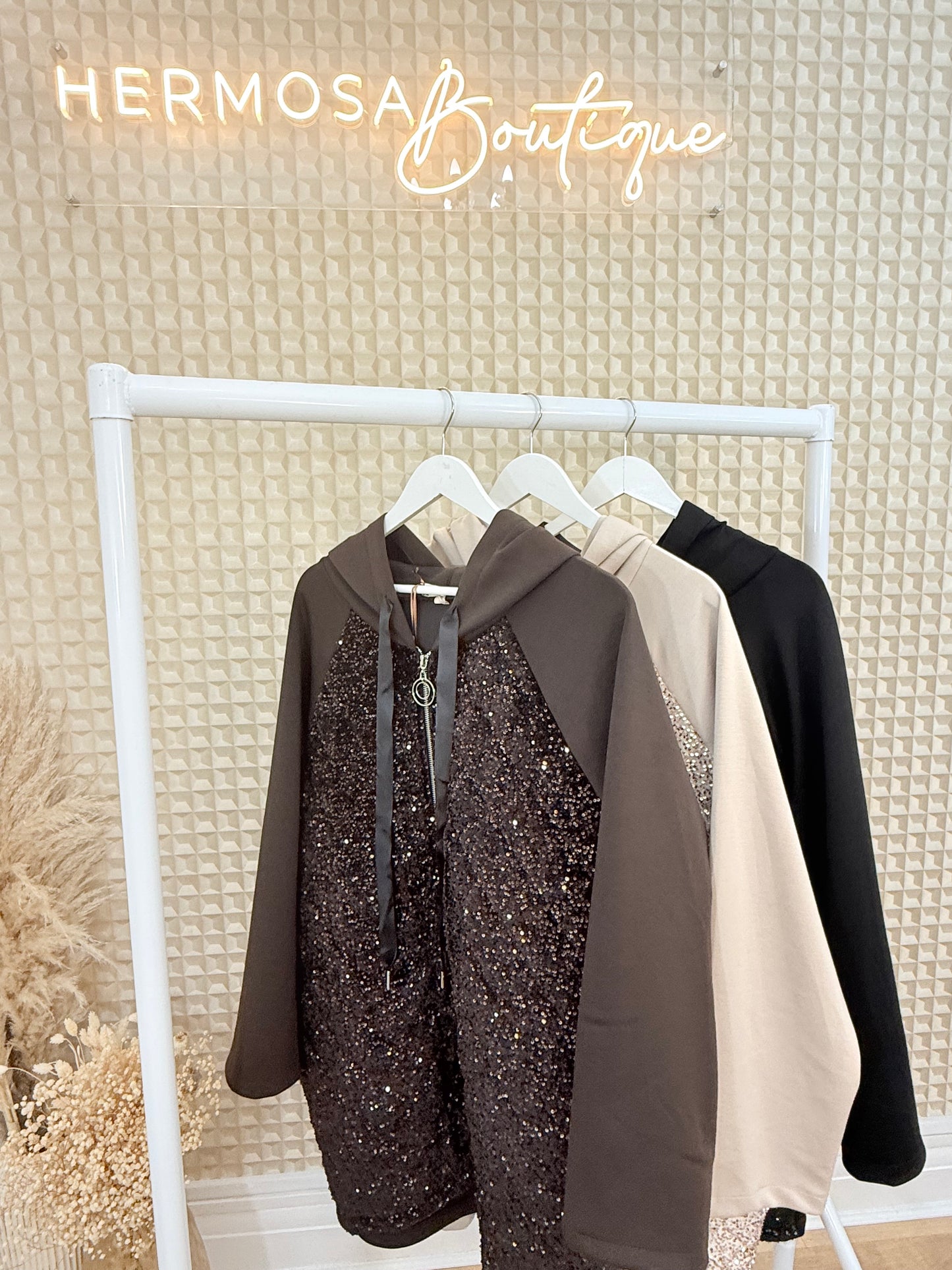 Sparkle Hooded Jacket