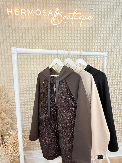 Sparkle Hooded Jacket