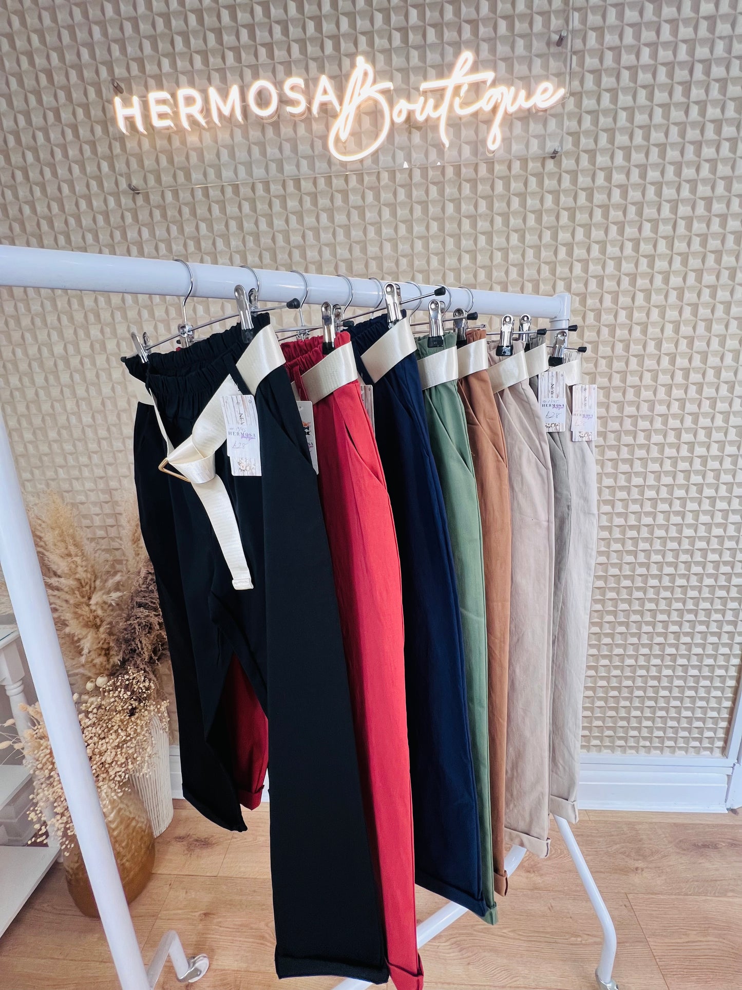 Belted magic Trousers
