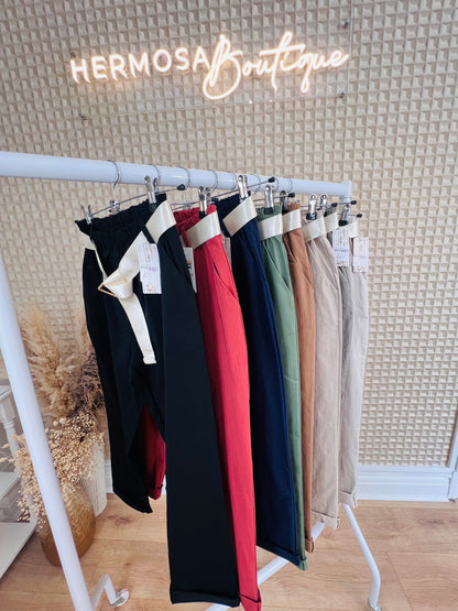 Belted magic Trousers