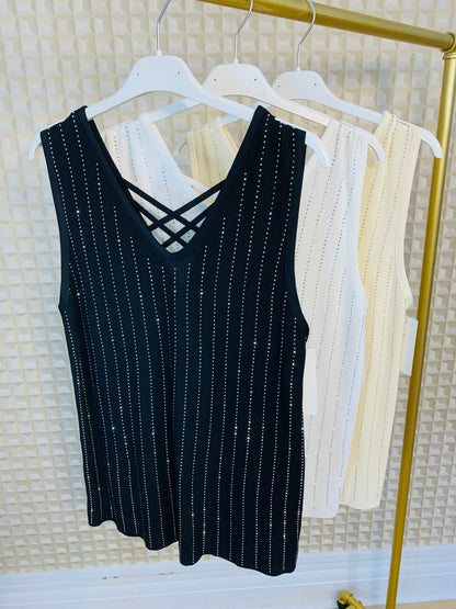 Diamanté Vest