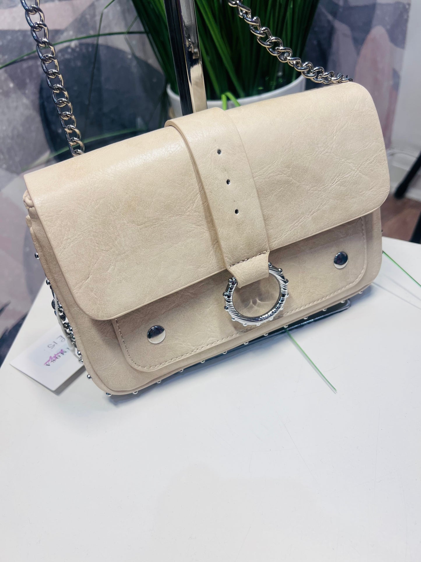 Silver Stud Bag