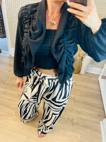 Ruffle Jacket