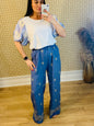 Denim Colour Pallazzo