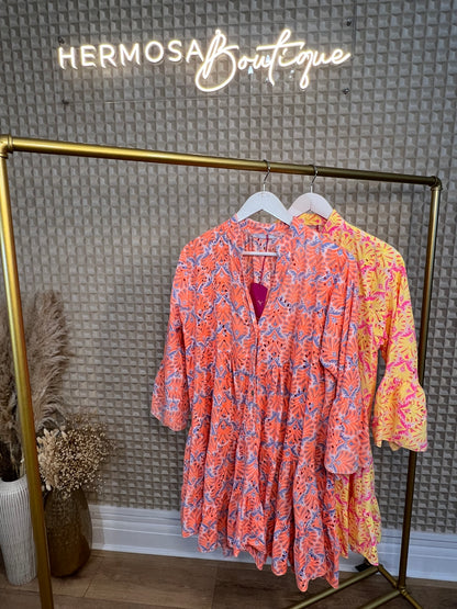 Holiday Smock Dress