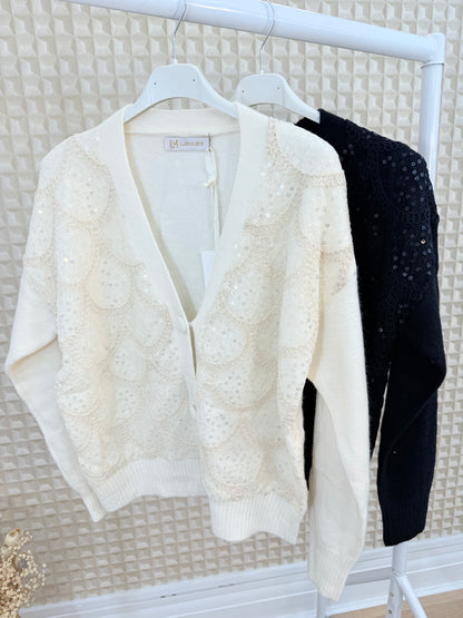 Sparkle Lamiar Cardigan