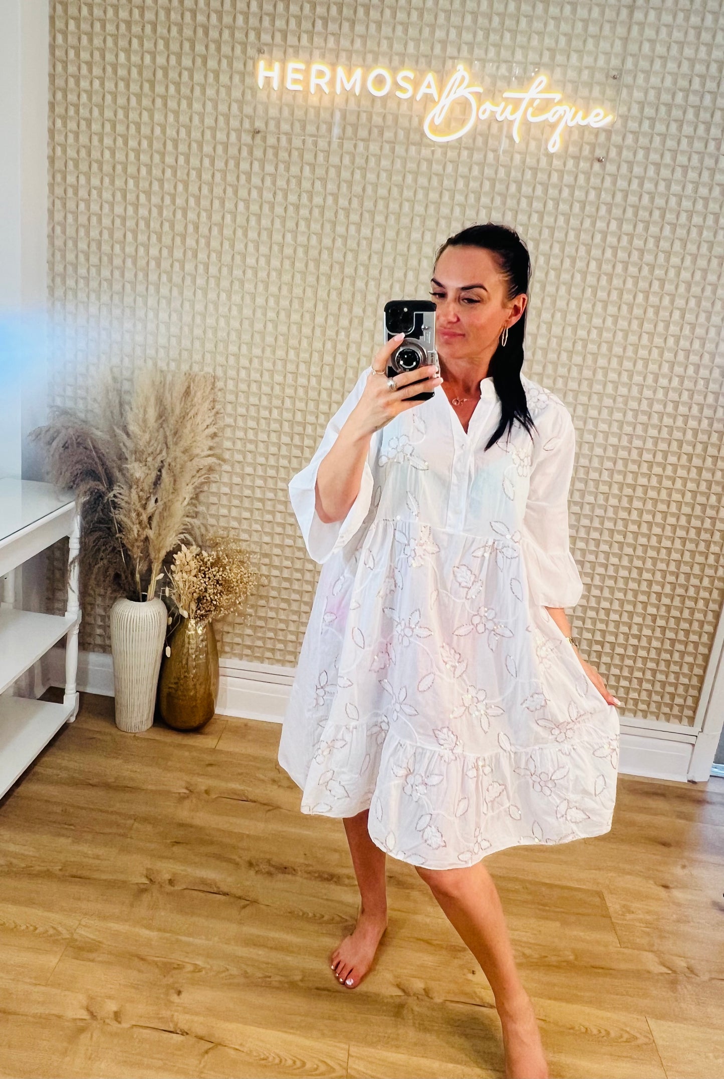 Hannah Smock Dress