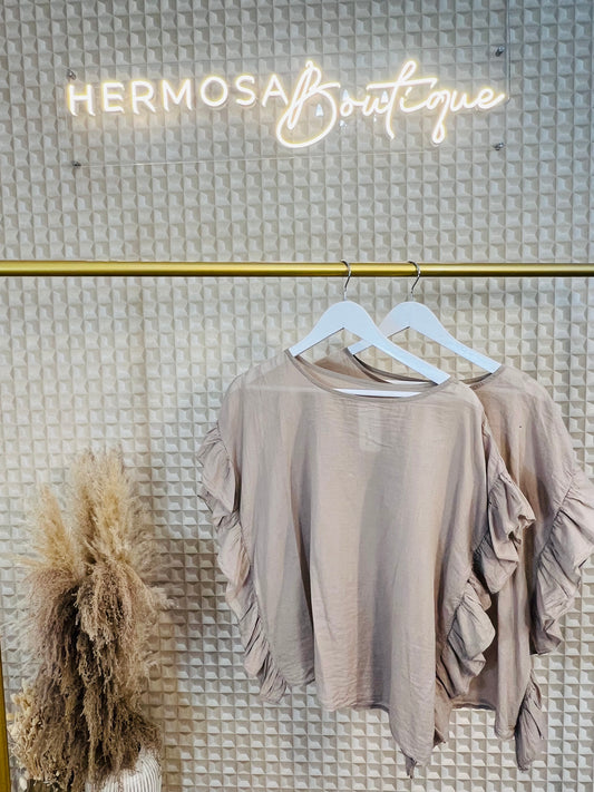 Frill side top