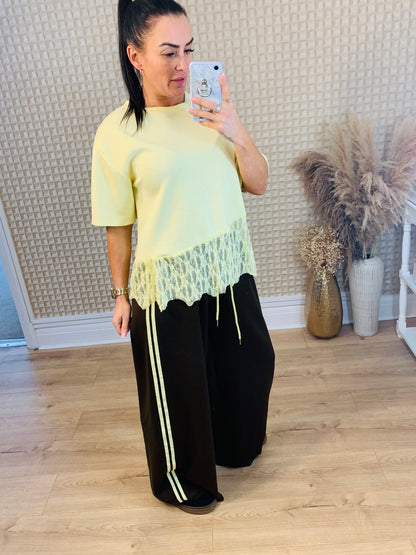 Lace Frill Tee
