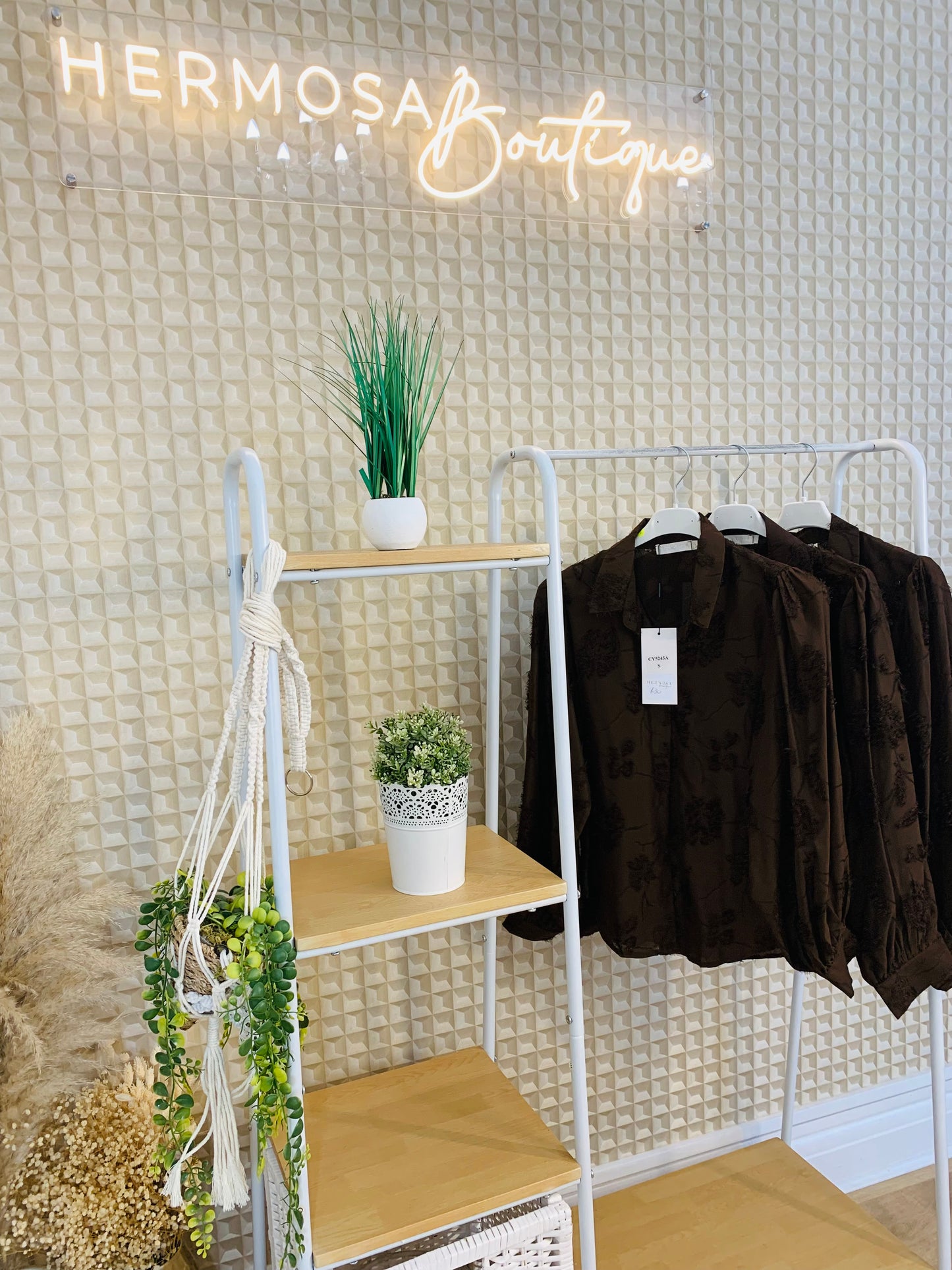 Brown Flamant Rose Blouse