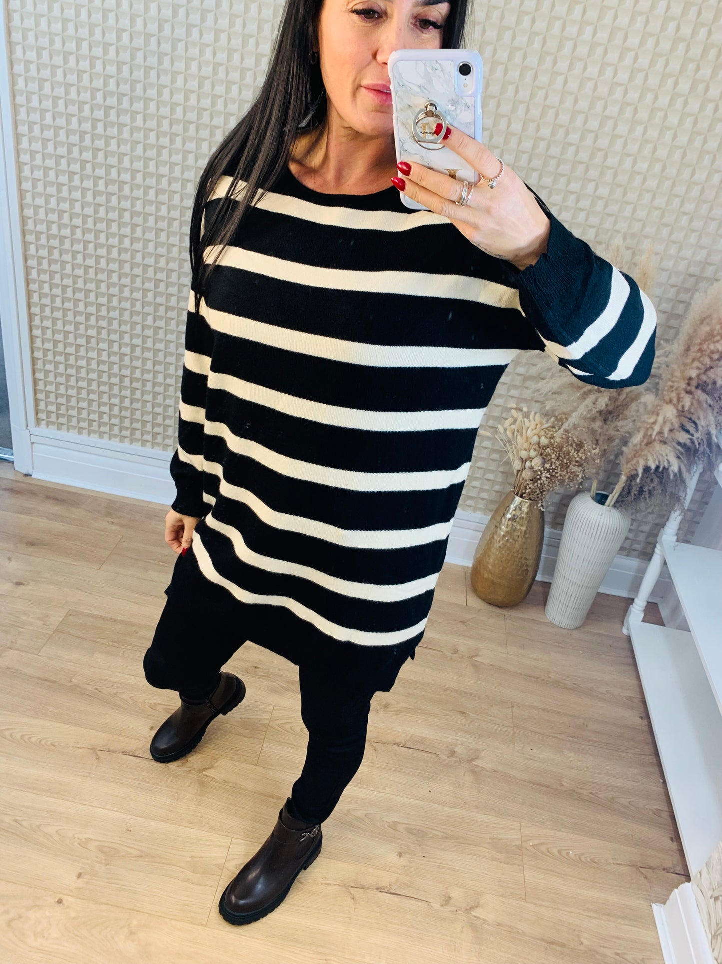 Striped longline Jumper