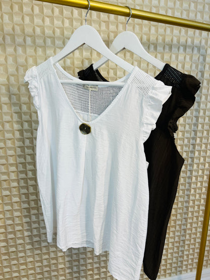 Toscana Button Top