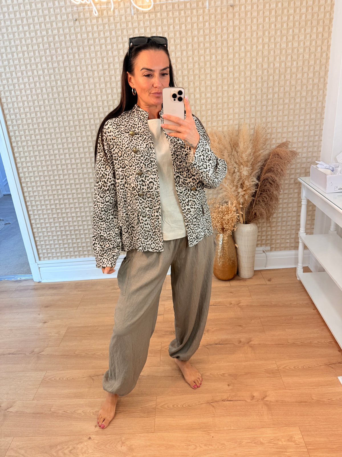Lightweight Animal Military Jacket