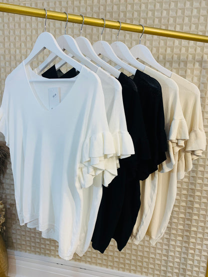 Frill Sleeve Top