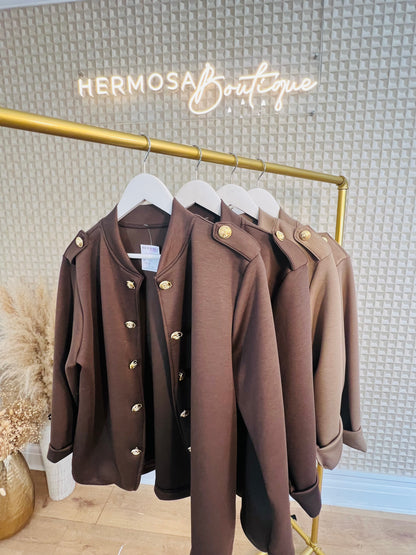 Soft Military Jacket