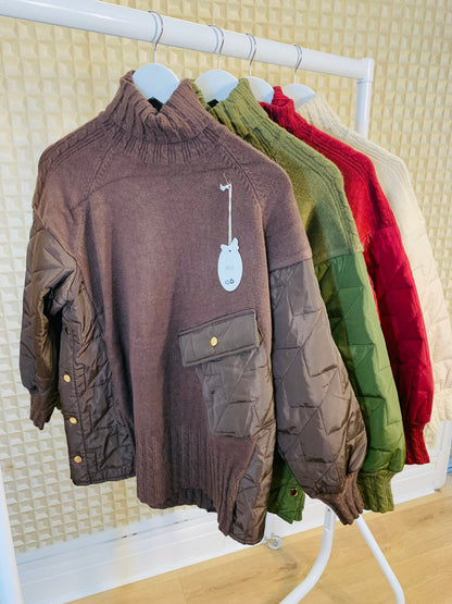 Quilted jumper