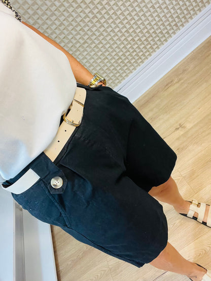 Belted Shorts