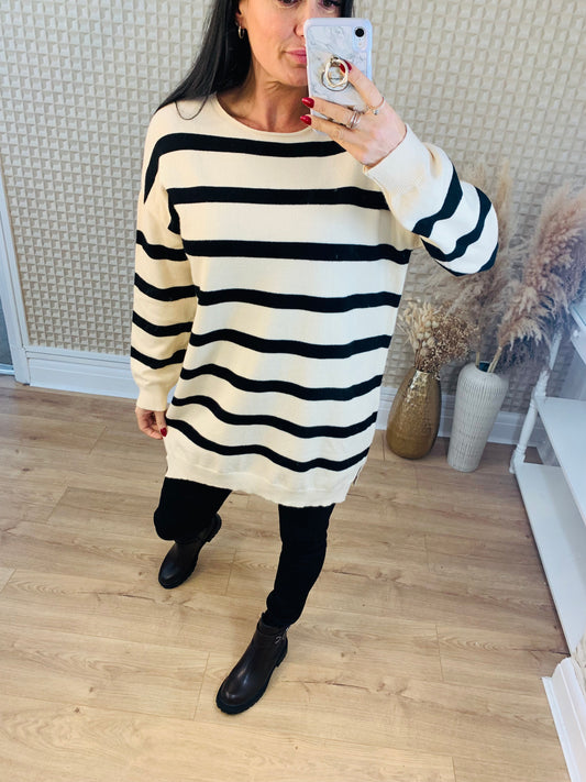 Striped longline Jumper