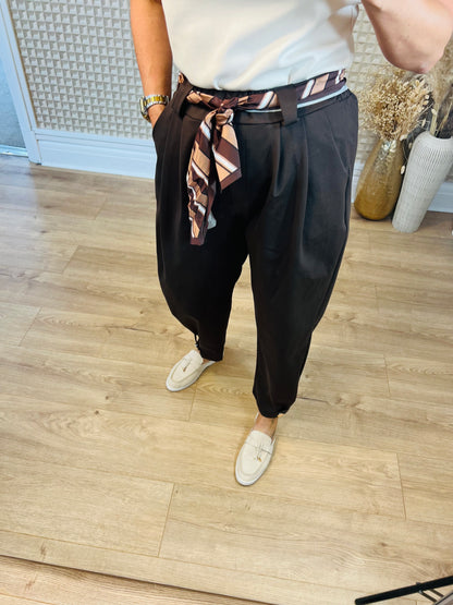 Scarf Belt Pants