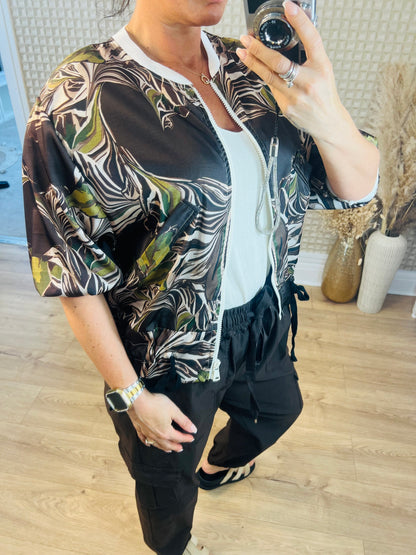 Almost Silk Leaf Jacket