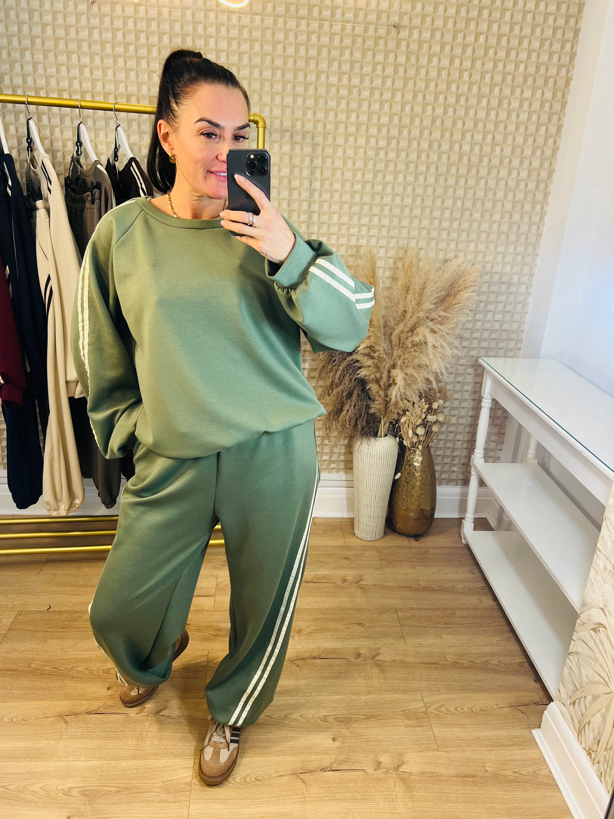 Two Stripe Twist Tracksuit