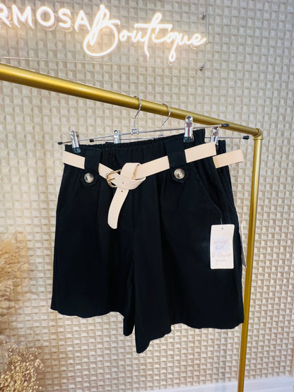 Belted Shorts