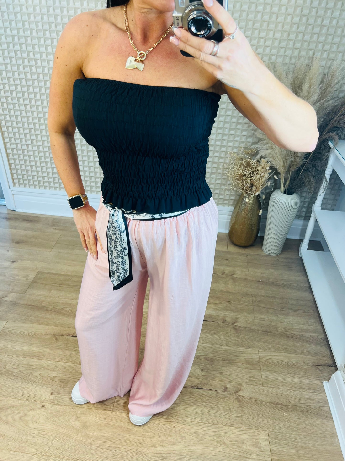 Scarf Belt Palazzo