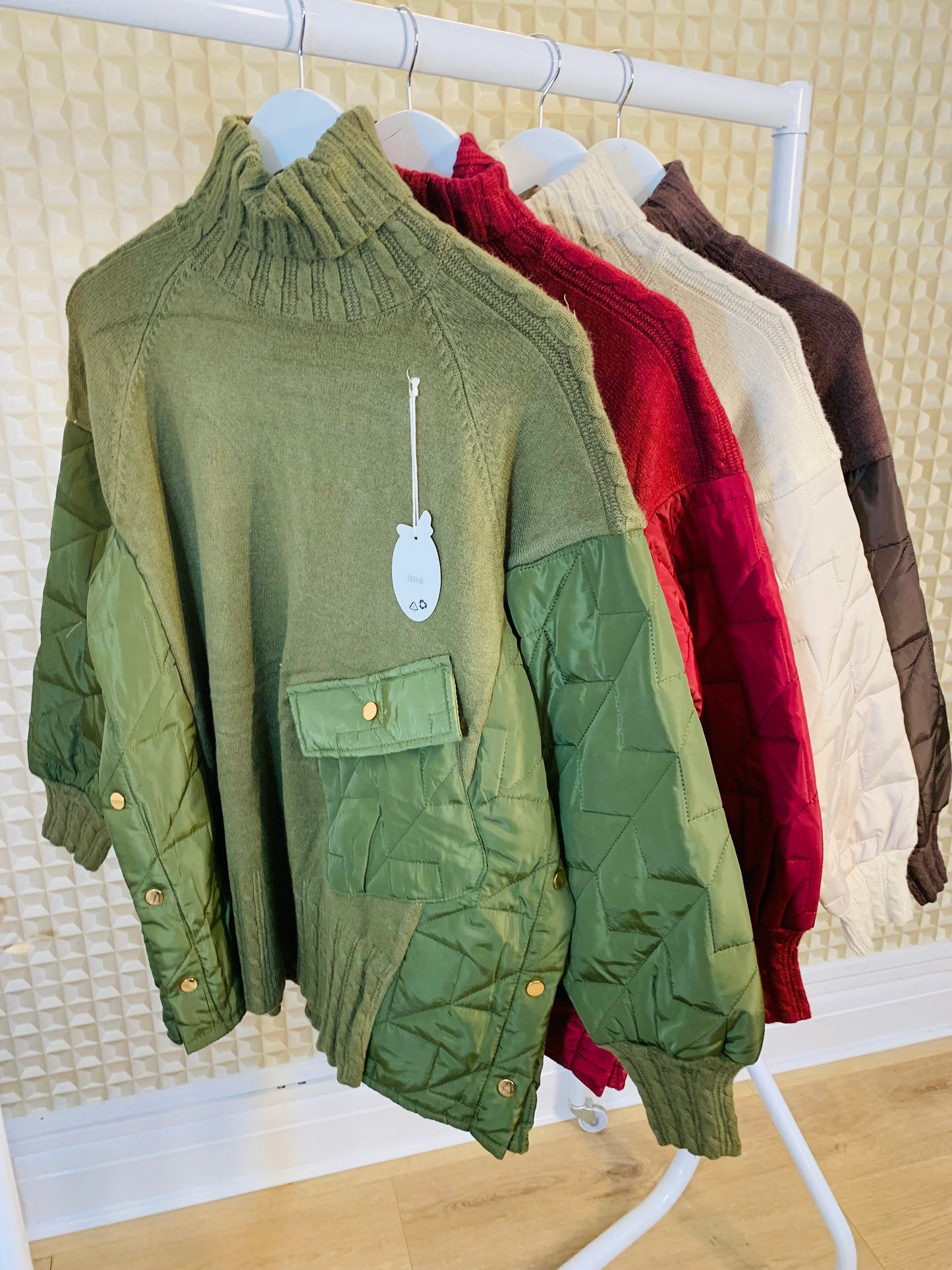 Quilted jumper
