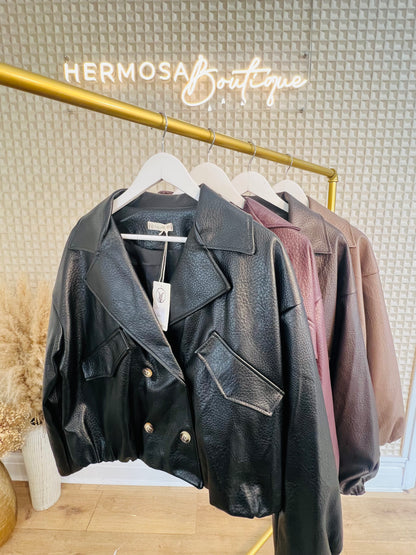 Zara inspired Pleather Jacket