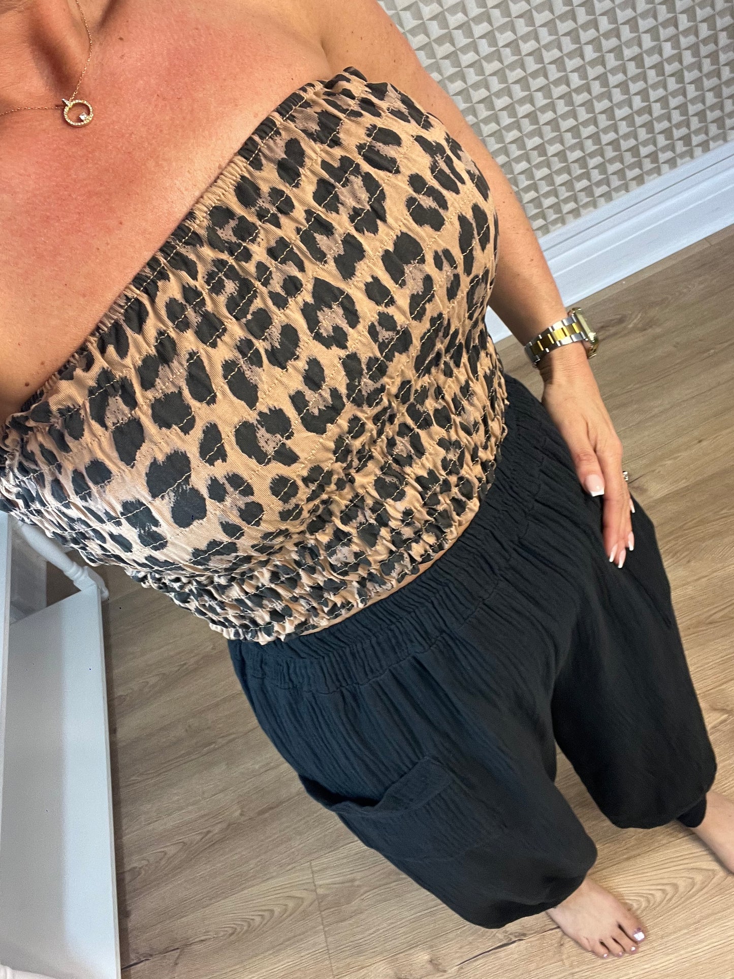 Animal Bandeau Top