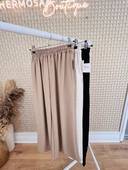 Wide Leg Trousers