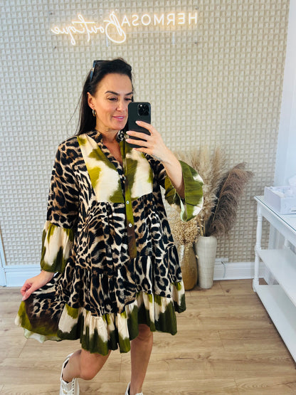 Animal Smock Dress