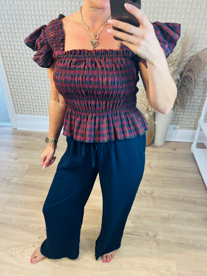Tartan Top