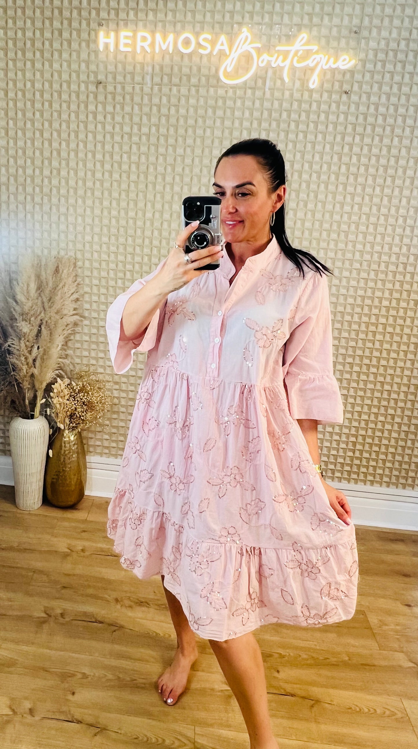 Hannah Smock Dress