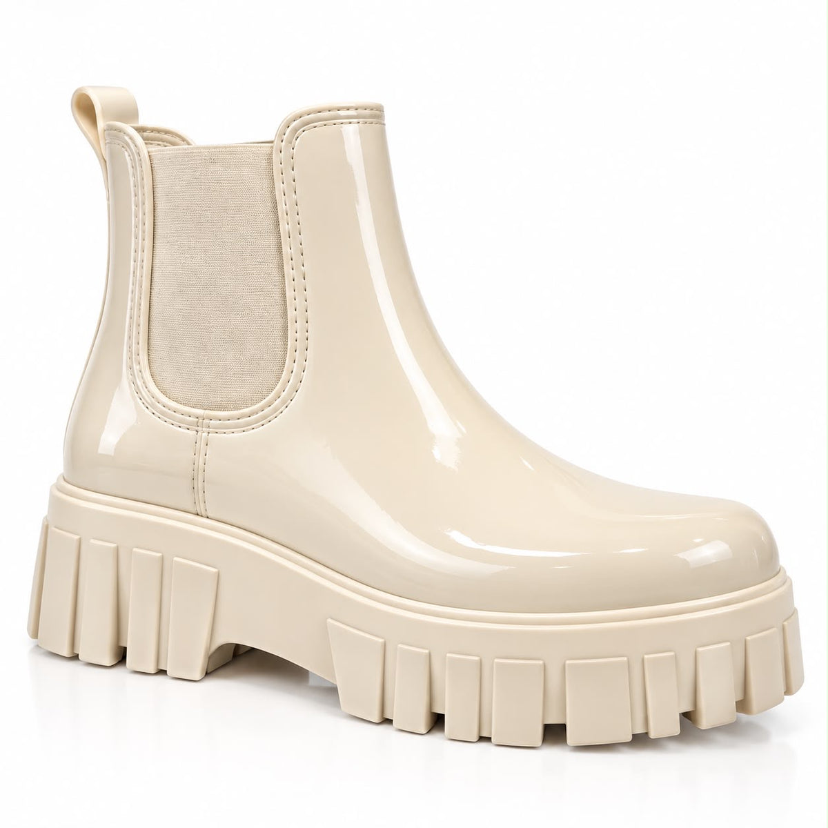 Cream Welly Bob Boots