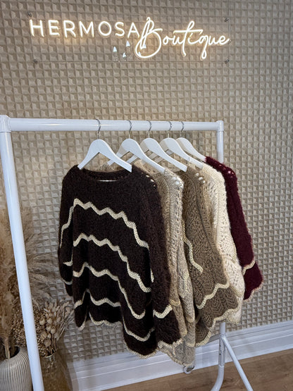 Fuzzy Gold Wave Jumper