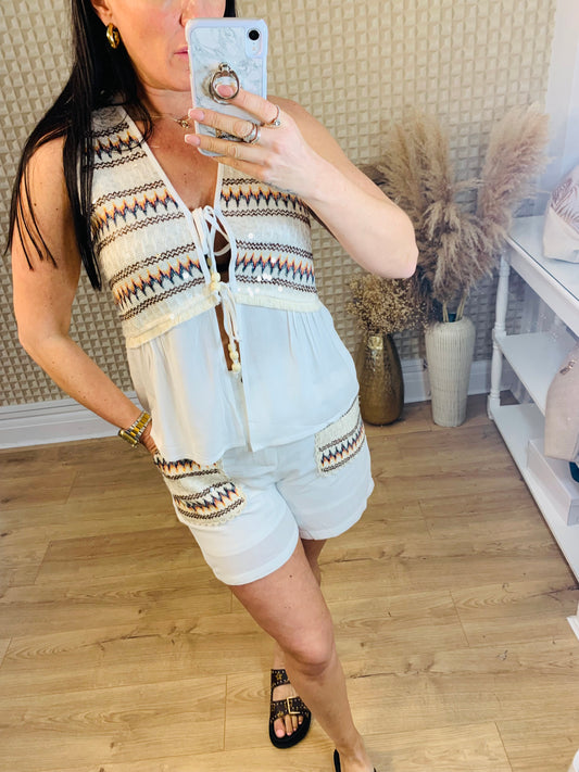 Kayla Shorts Set