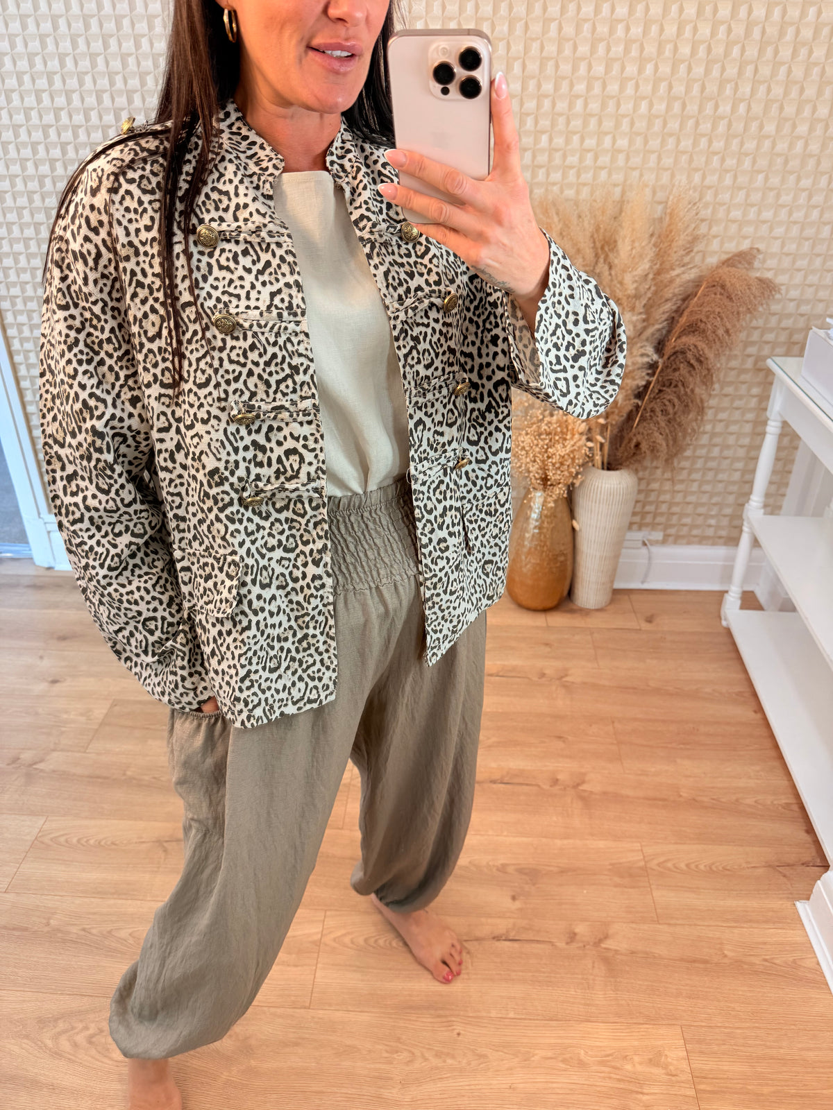 Lightweight Animal Military Jacket