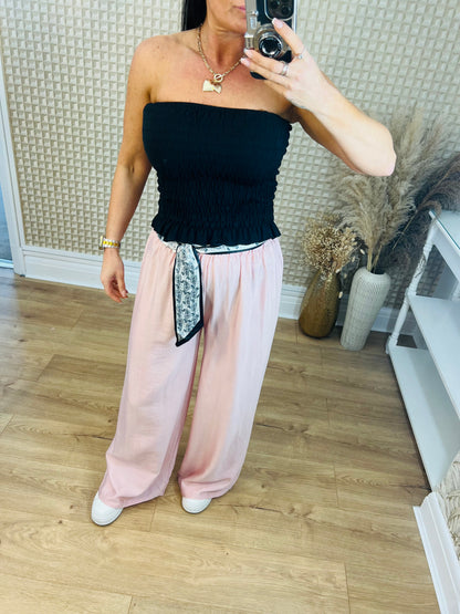 Scarf Belt Palazzo