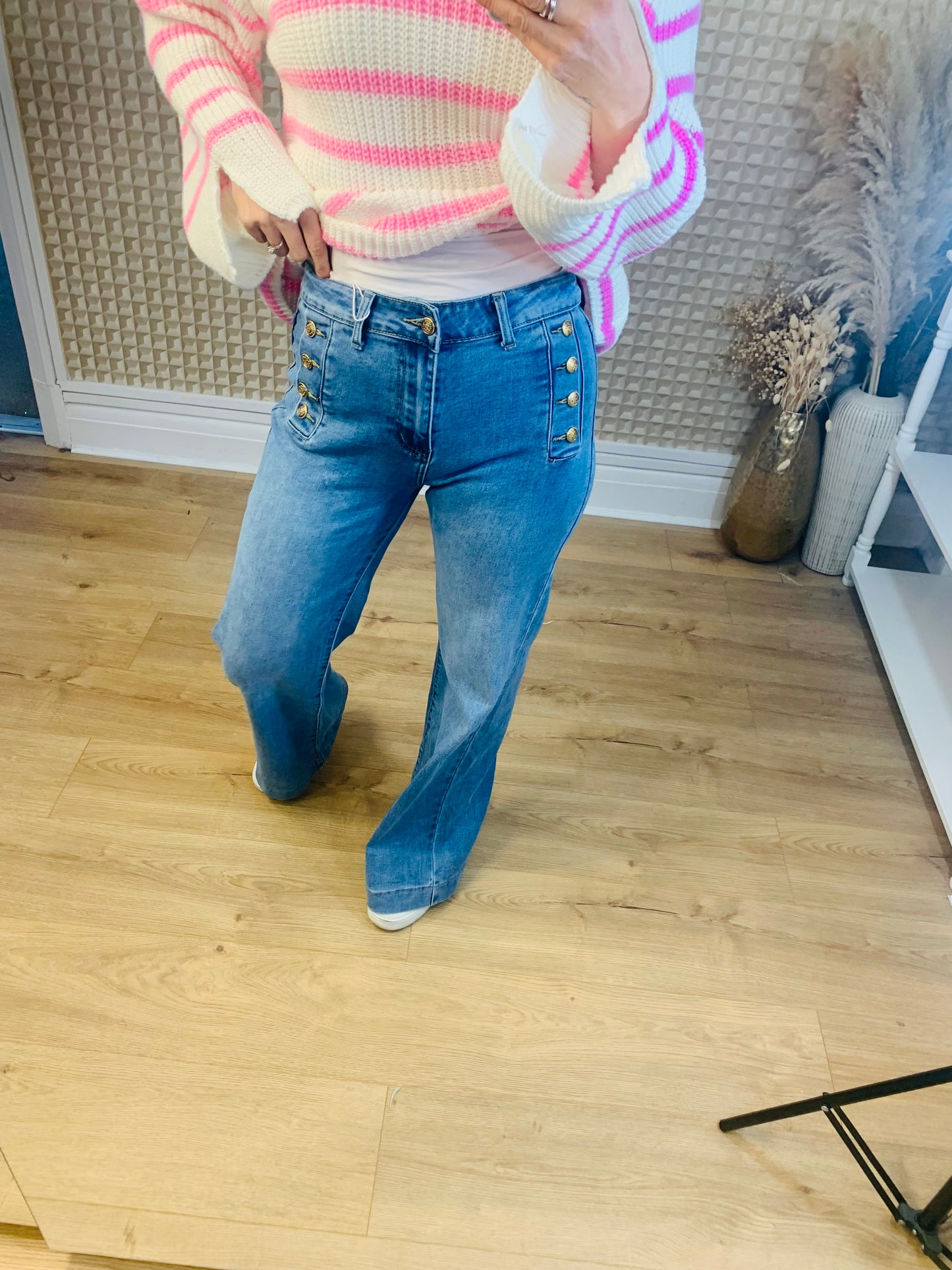 Red Berry Denim Jeans
