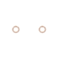 Circle Of Life Gold Diamond Earrings
