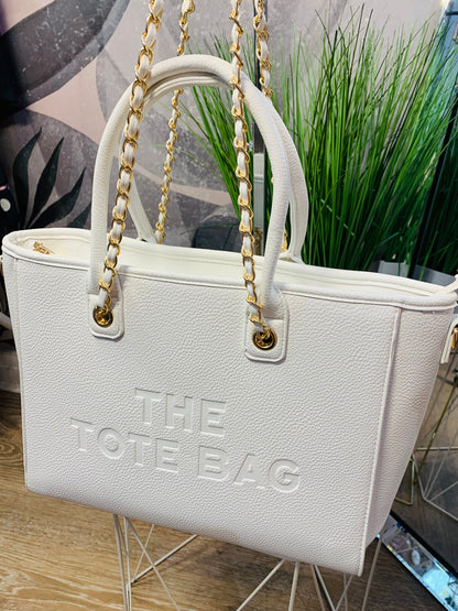 Tote Gold Chain Bag