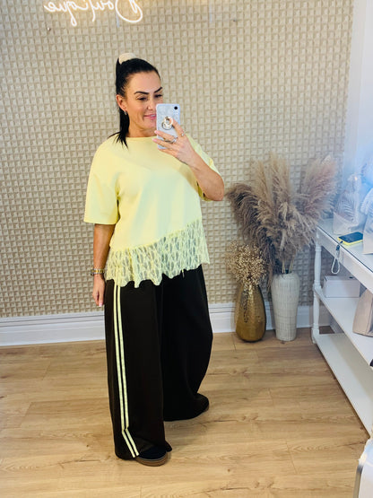 Lace Frill Tee