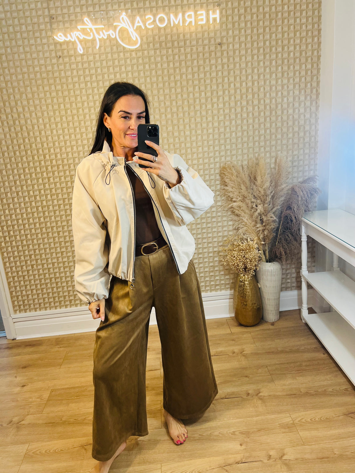 Ruffle collar Jacket