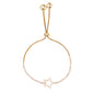 Shining star Gold Drawstring Bracelet