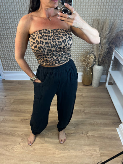 Animal Bandeau Top