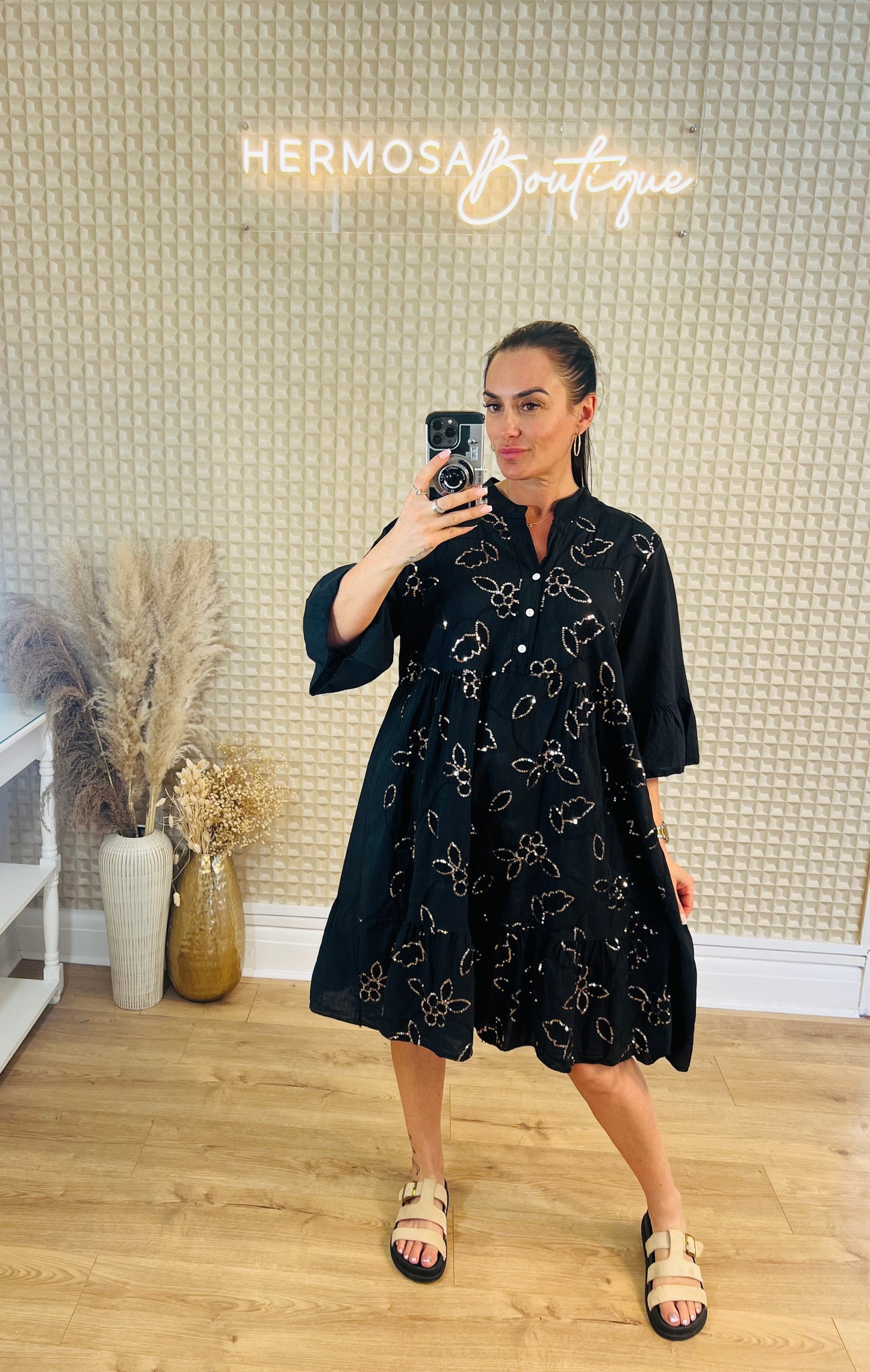 Hannah Smock Dress