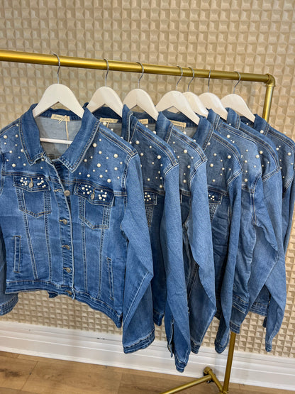 Pearl Denim Jacket